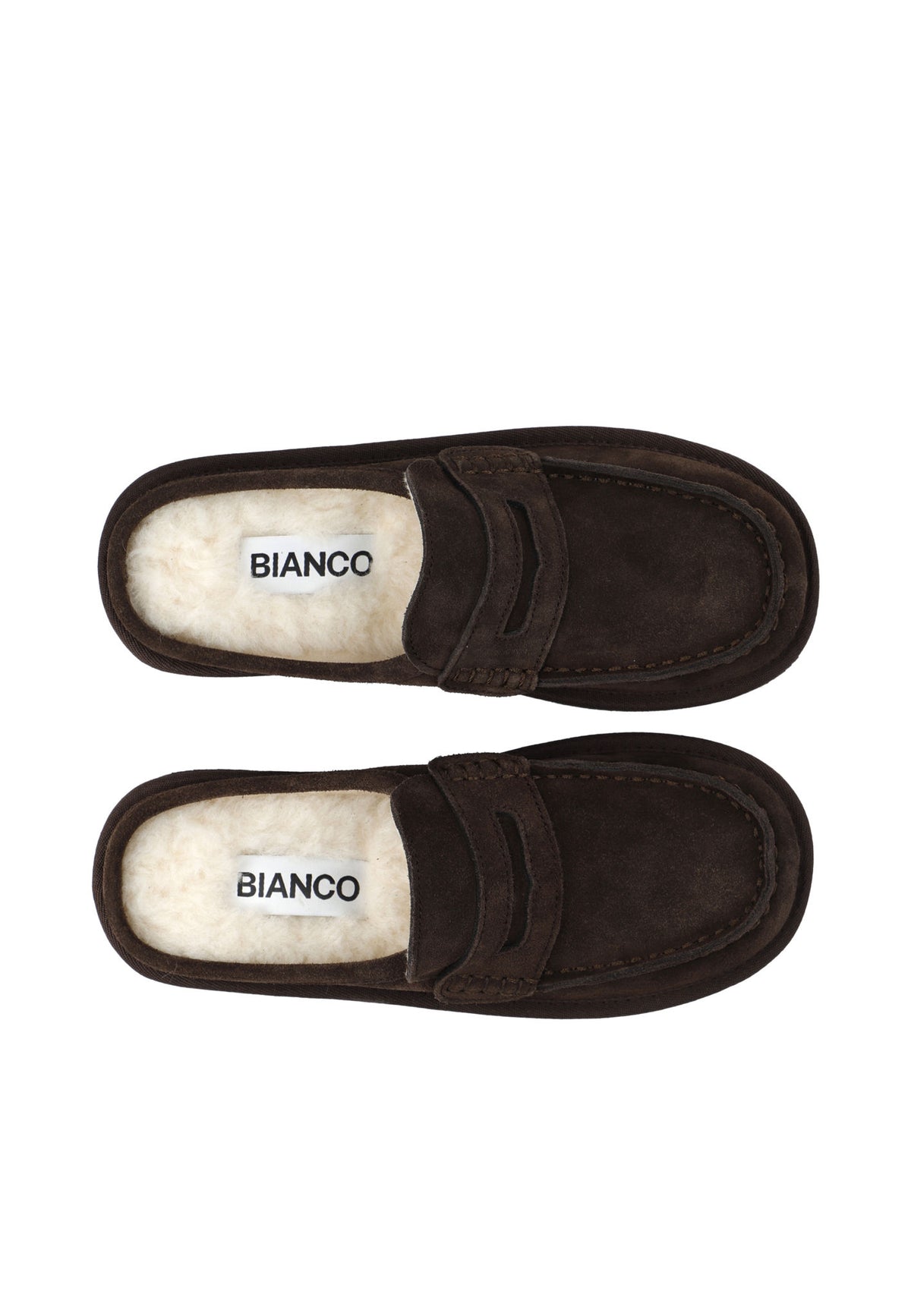 Biasnow Moc Toe Slipper Suede