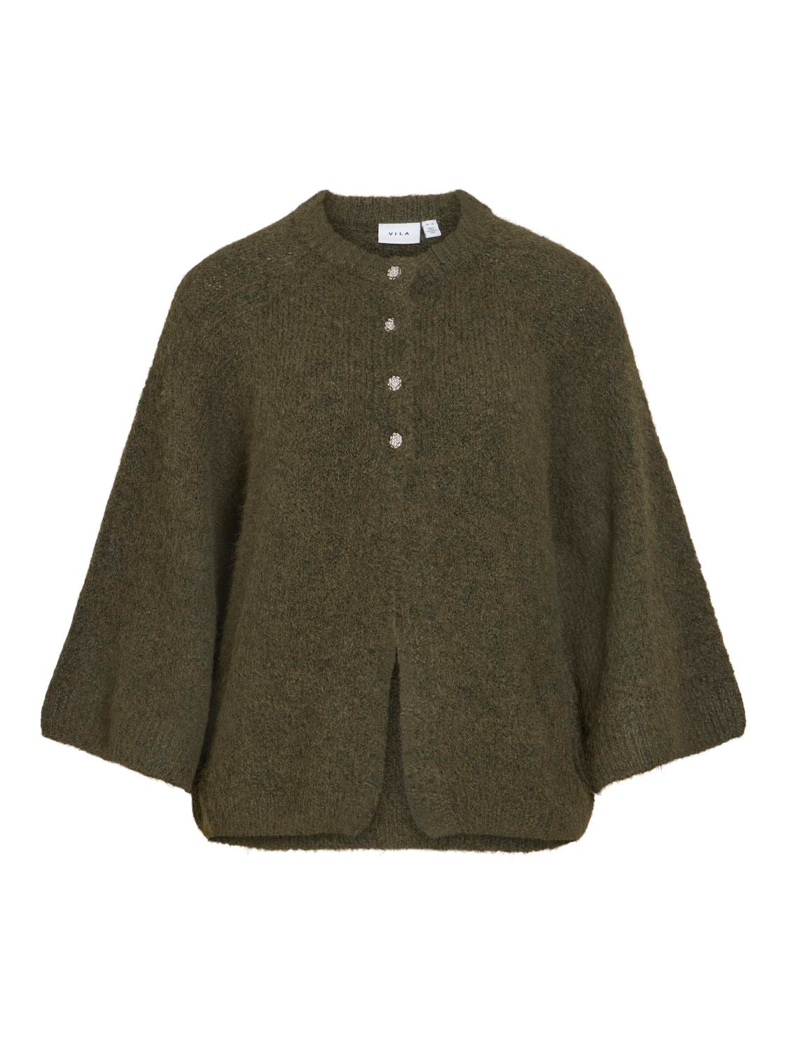 Vibows 3/4 Knit Cardigan/ln/1