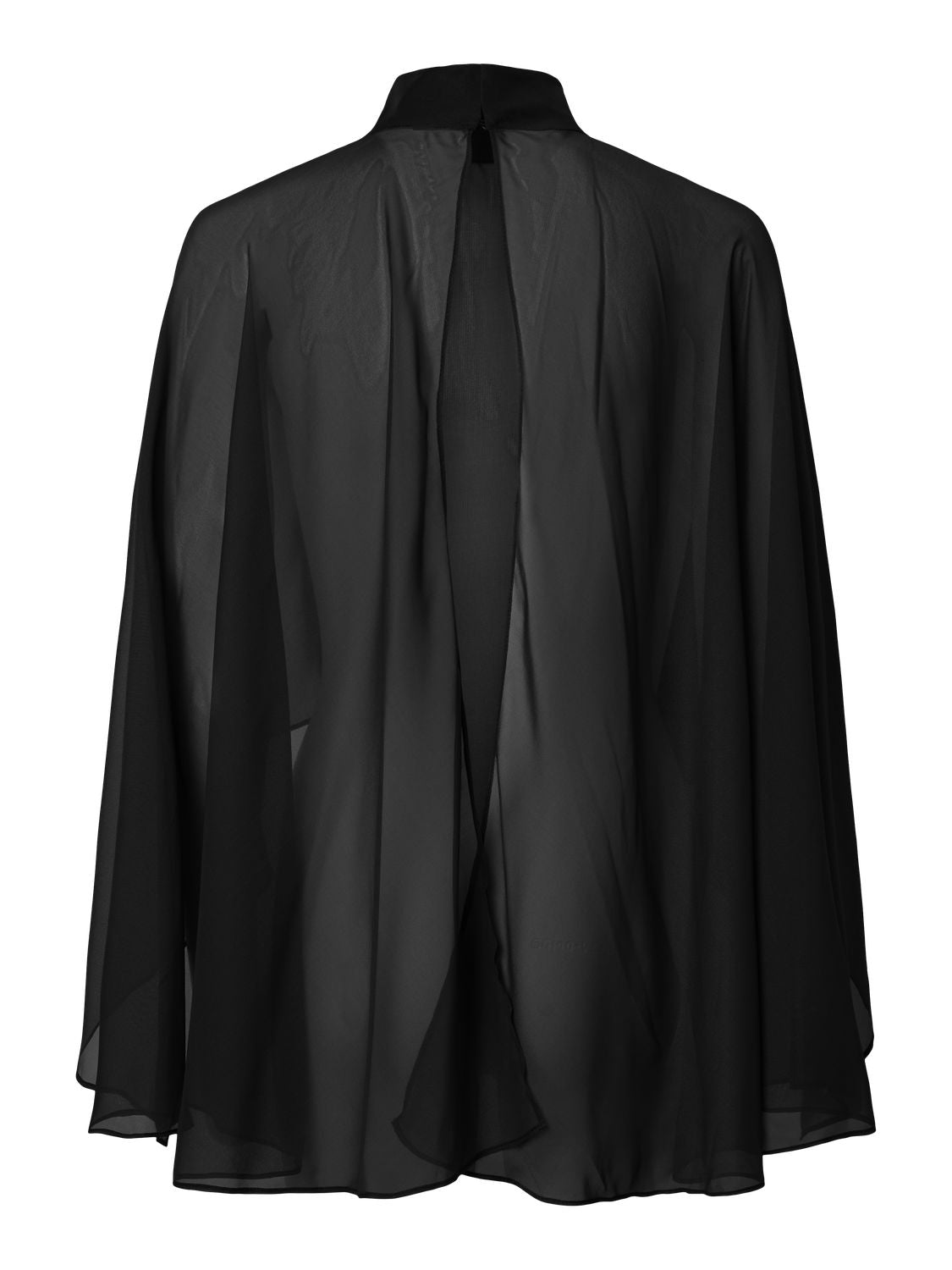 Pcabia High Neck Cape Wvn D2d