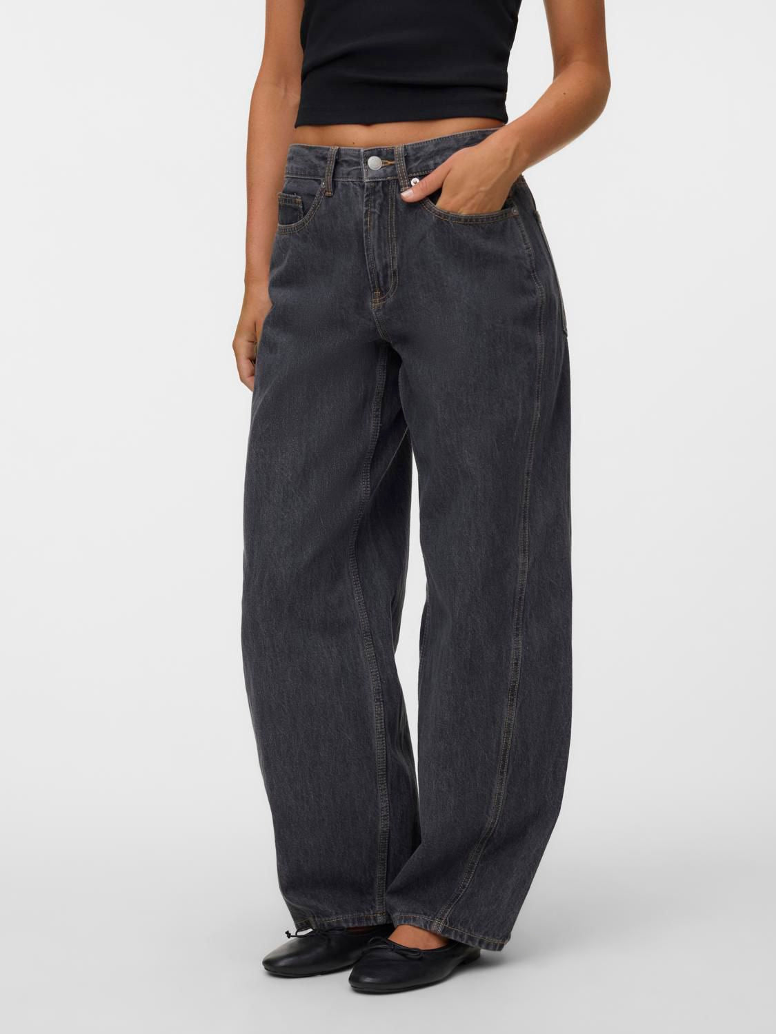 Vmzoe Mr Barrel Dnm Jeans Li223 Noos