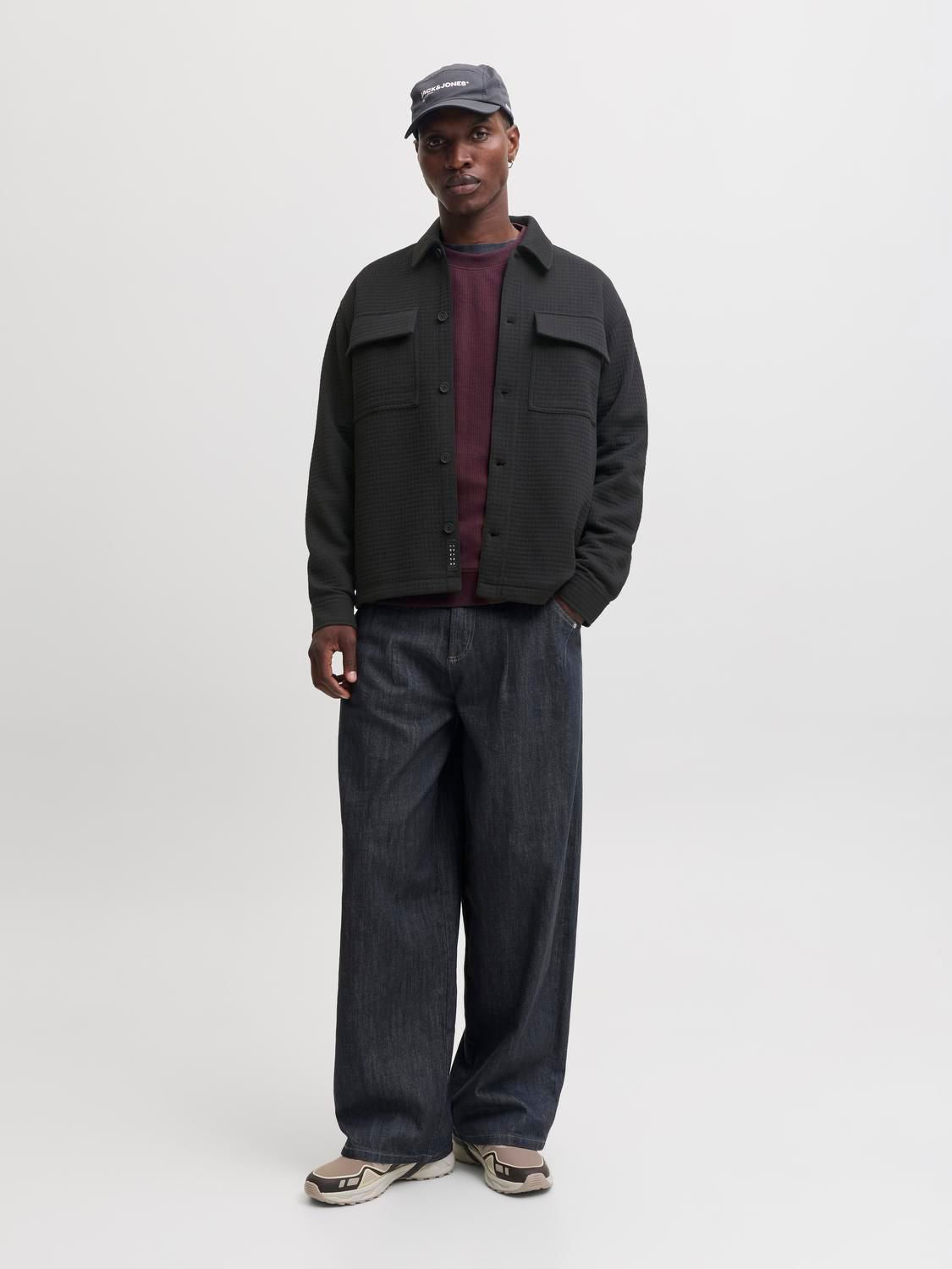 Jcofusion Jersey Waffle Overshirt