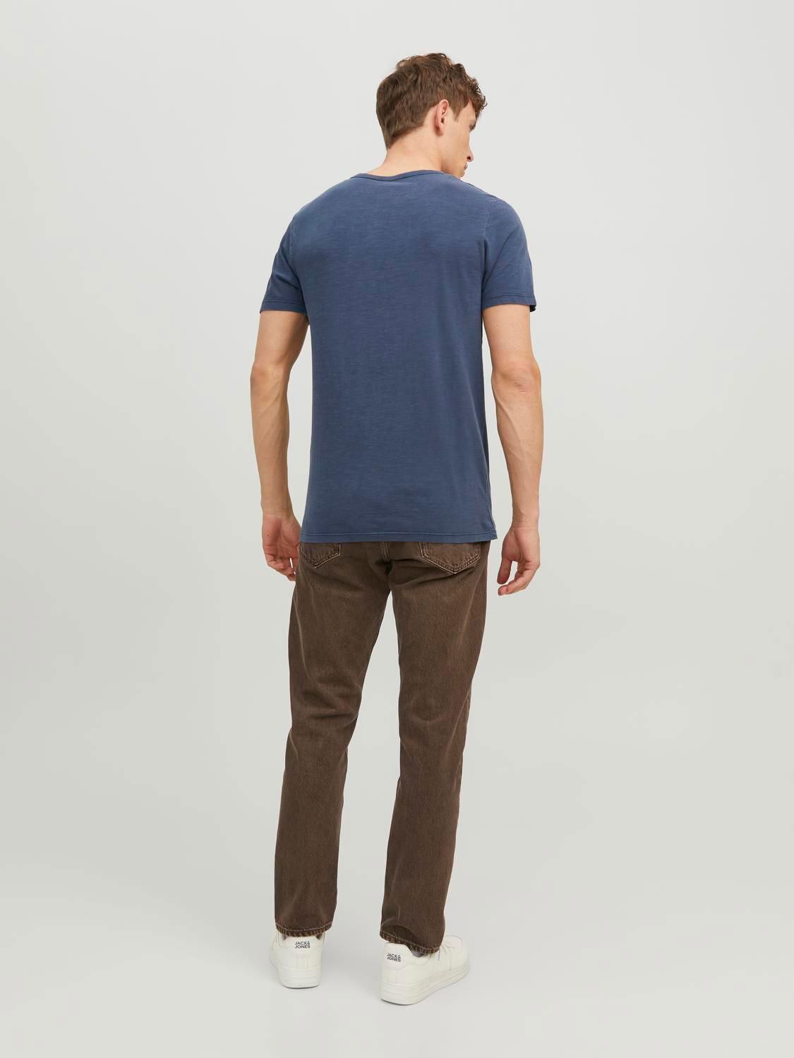 Jjesplit Neck Tee Ss Noos