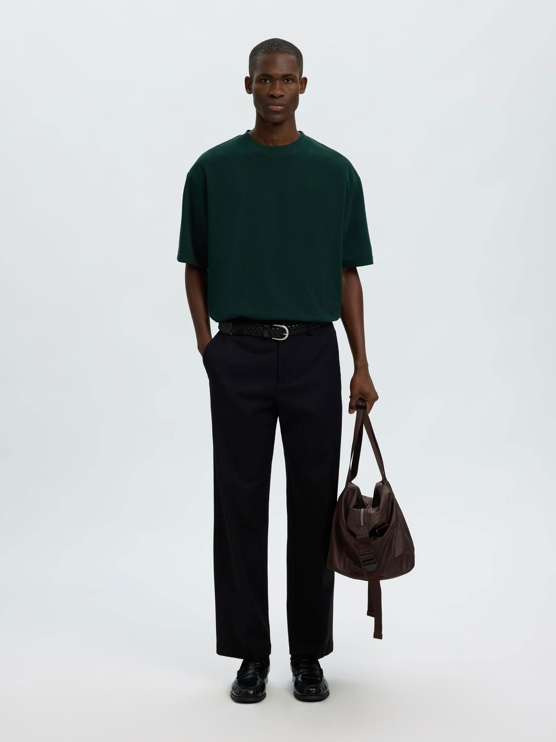 Slmlooseoscar Ss O-Neck Tee Noos