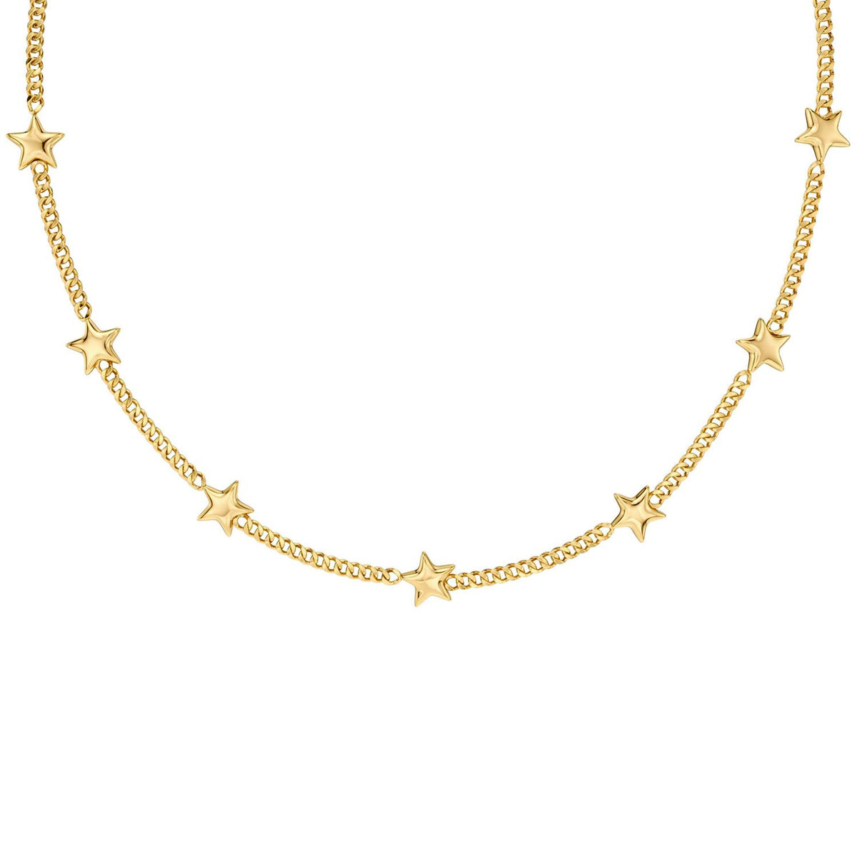 Astra Necklace Multi Gold
