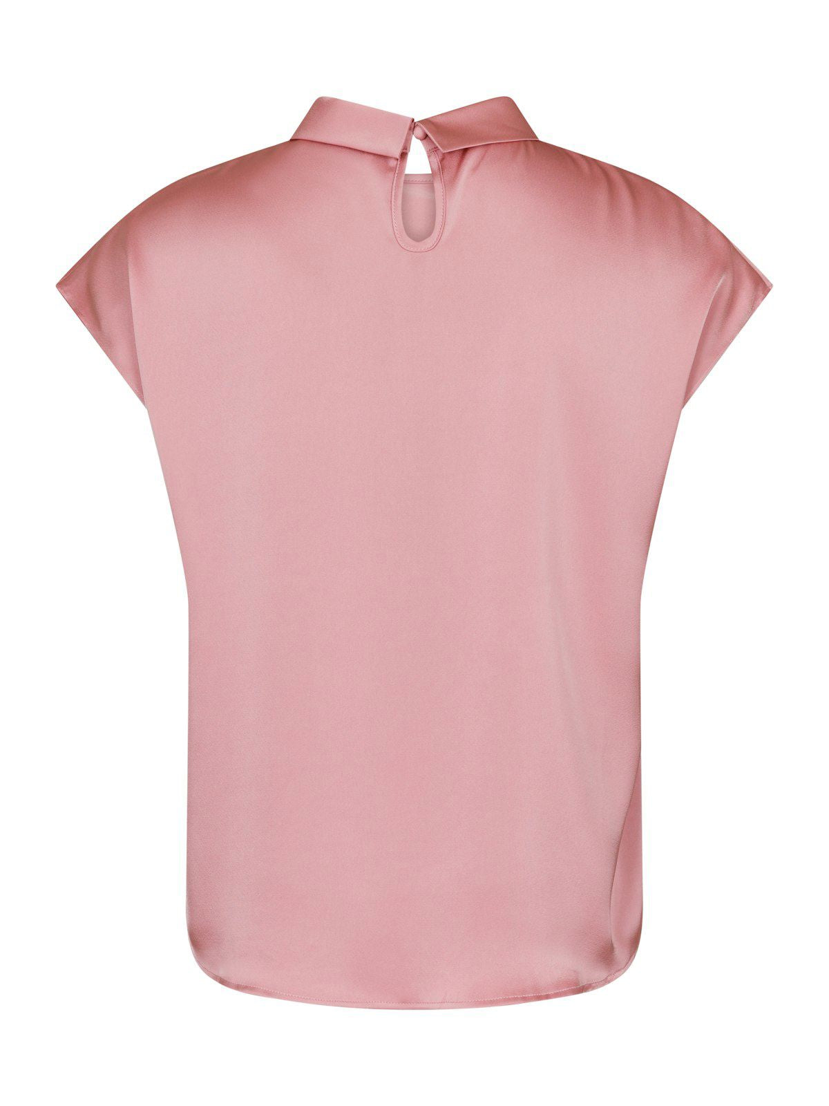 Fleur Drapy Satin Blouse