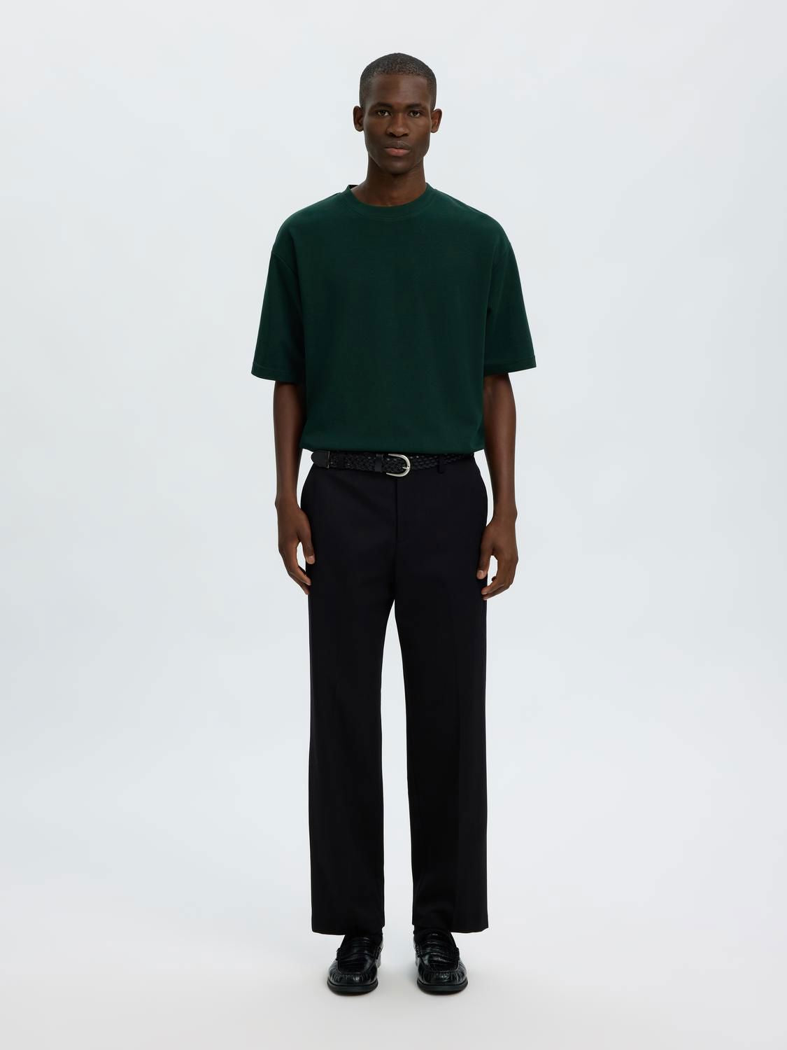Slmlooseoscar Ss O-Neck Tee Noos