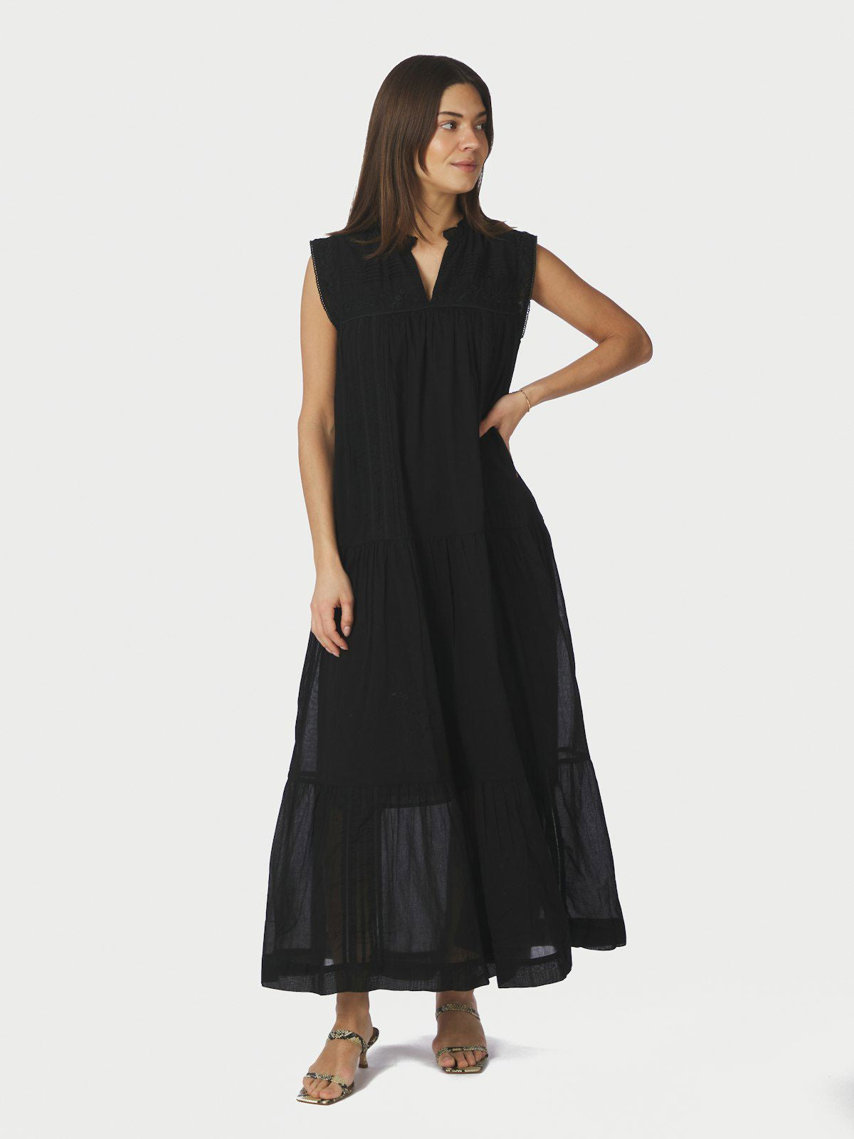 Veana S Voile Maxi Dress