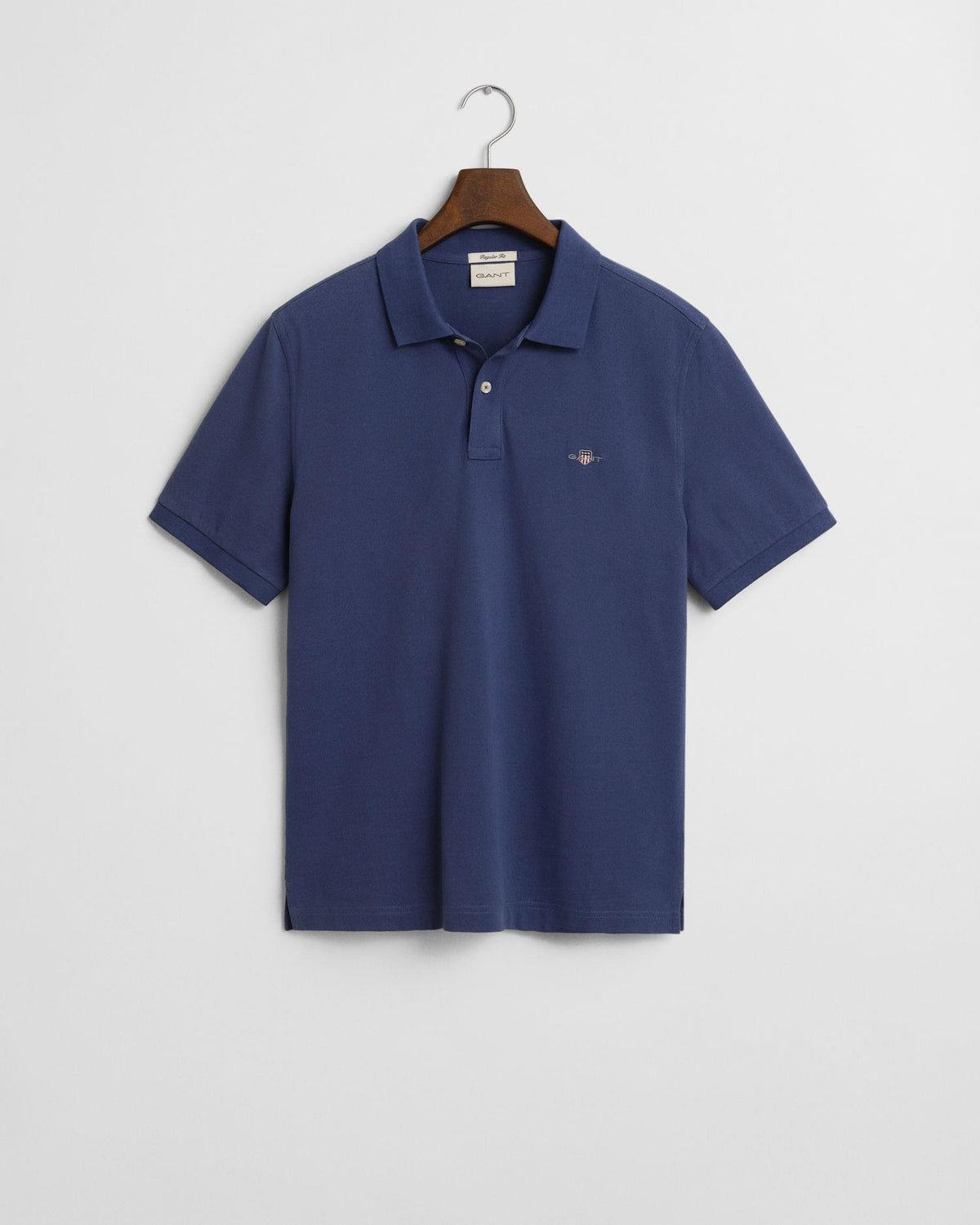 REG SHIELD SS PIQUE POLO 2210 401 DUSTY NAVY