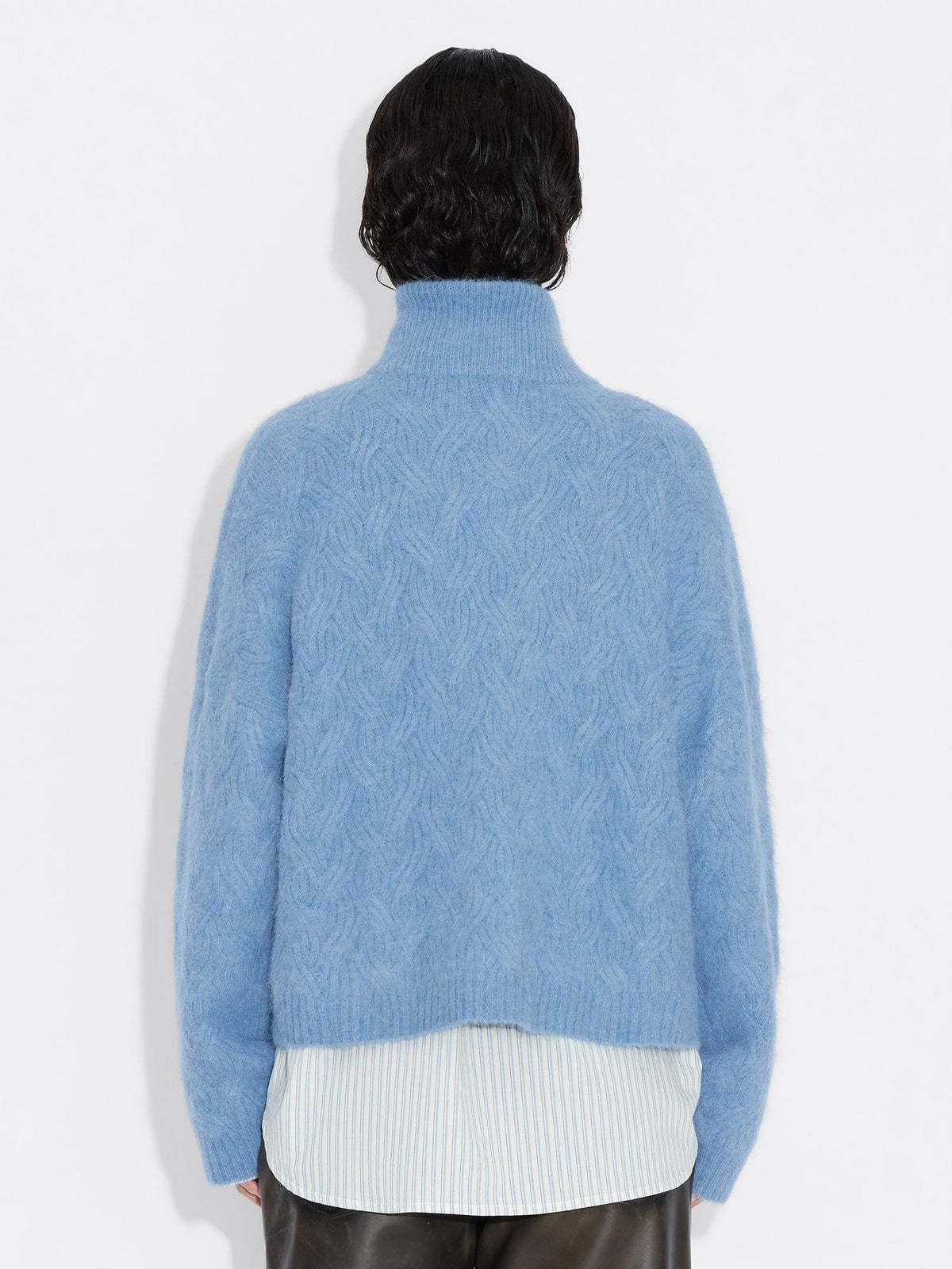 TINE POWDER CARDIGAN BLUE