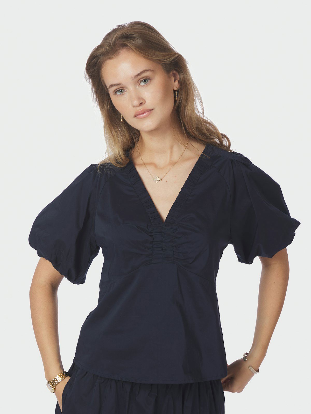 Irina Poplin Blouse