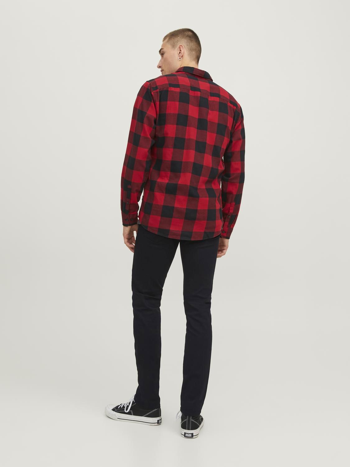 JJIGLENN JJICON JJ 177 50SPS NOOS -BLACK DENIM