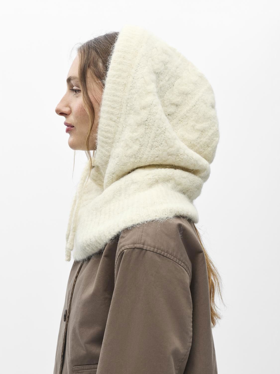 Objmilu Cable Knit Balaclava Noos
