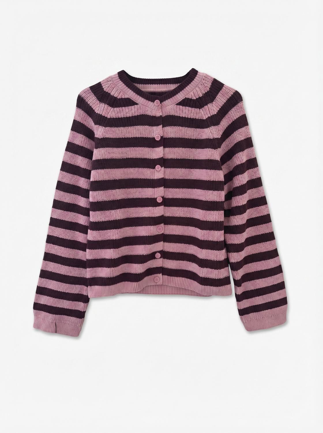 Awannalise Ls O-Neck Knit Cardigan