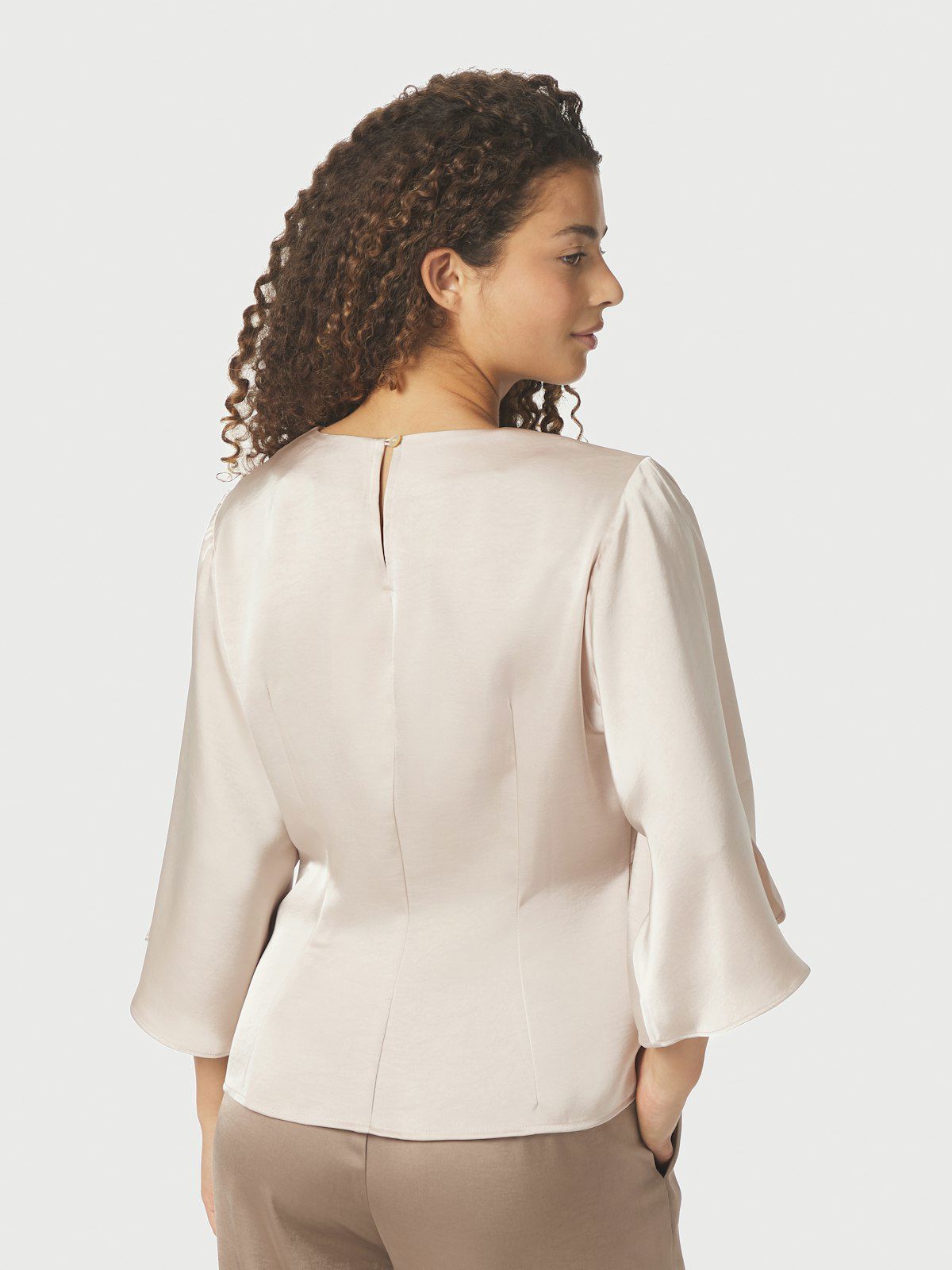 Remana Heavy Sateen Blouse