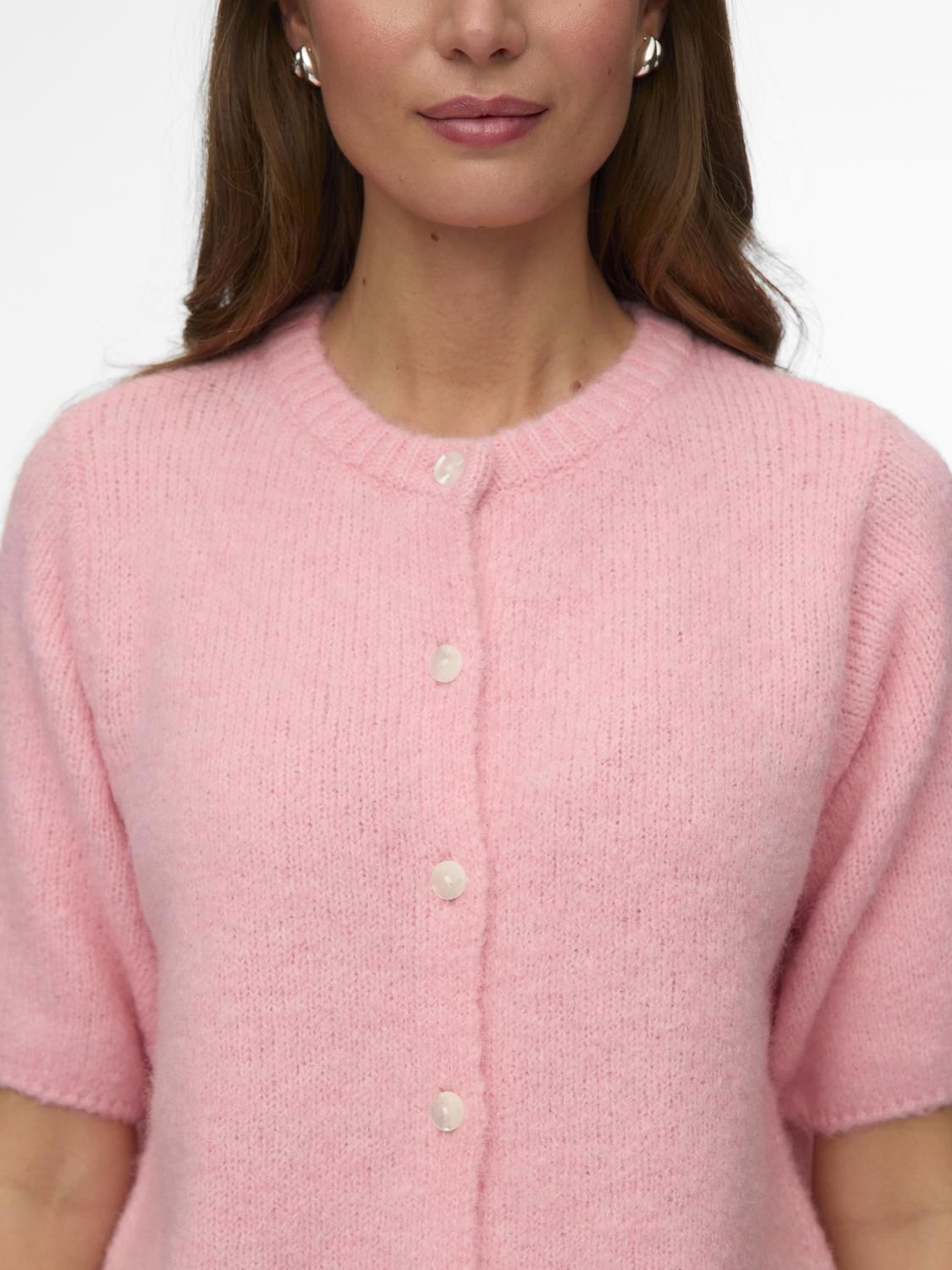 Vmkara 2/4 O-Neck Button Cardigan Exp