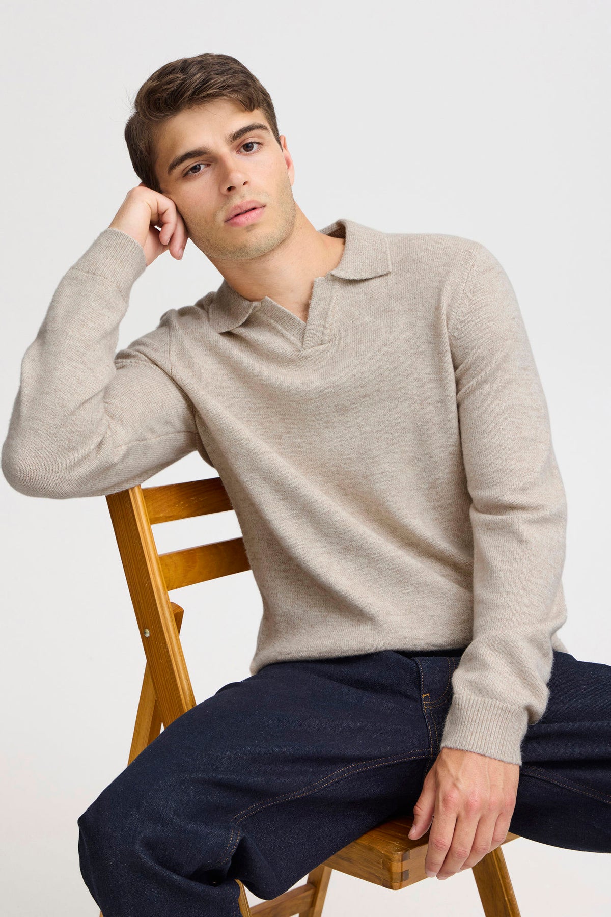Cfkarl Polo Knit