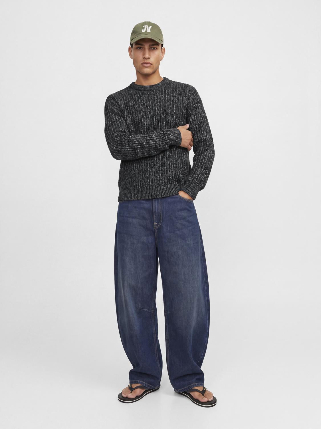 Jjjaxon Knit Crew Neck