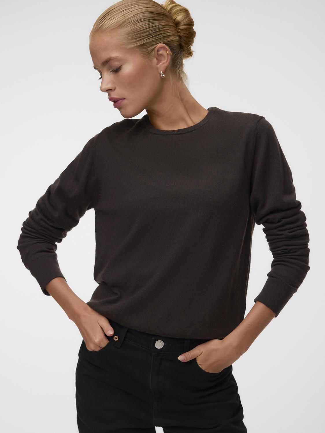 Awcara Ls O-Neck Wool Pullover Noos