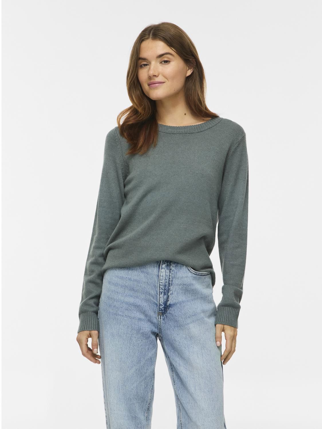 Viril O-Neck L/s  Knit Top - Noos