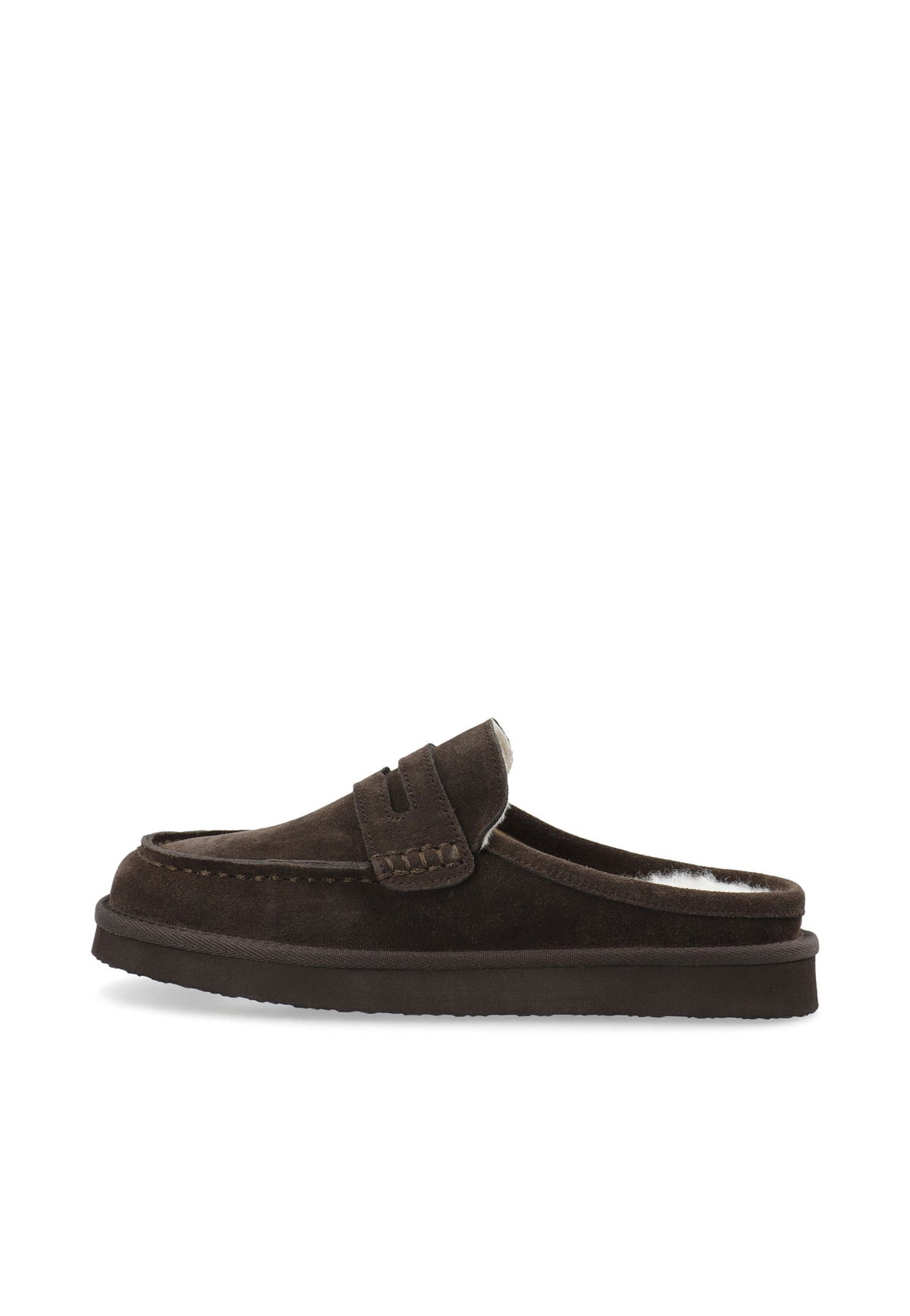 Biasnow Moc Toe Slipper Suede