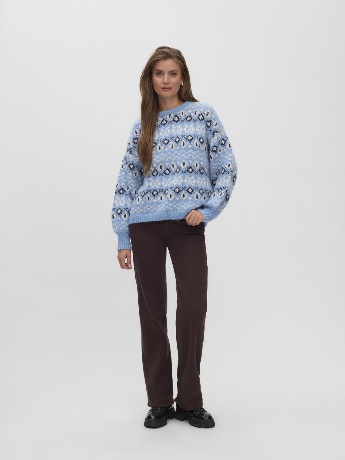 Vmelin Ls O-Neck Pullover Lcs