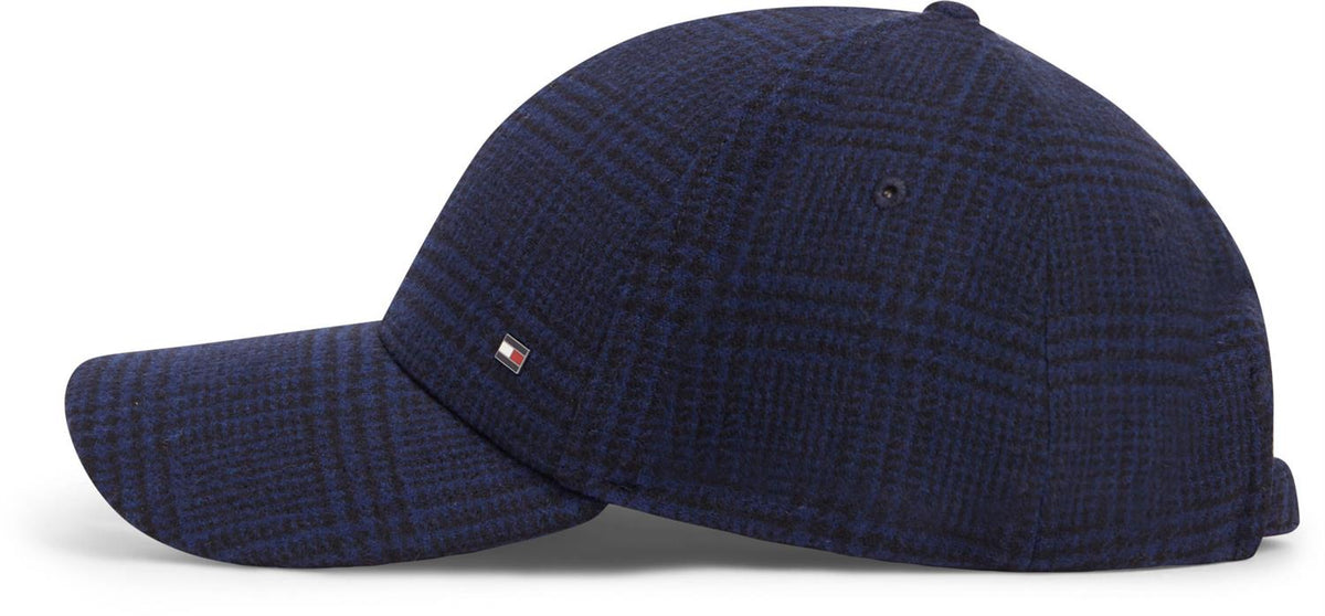 Th Check 6 Panel Melton Cap