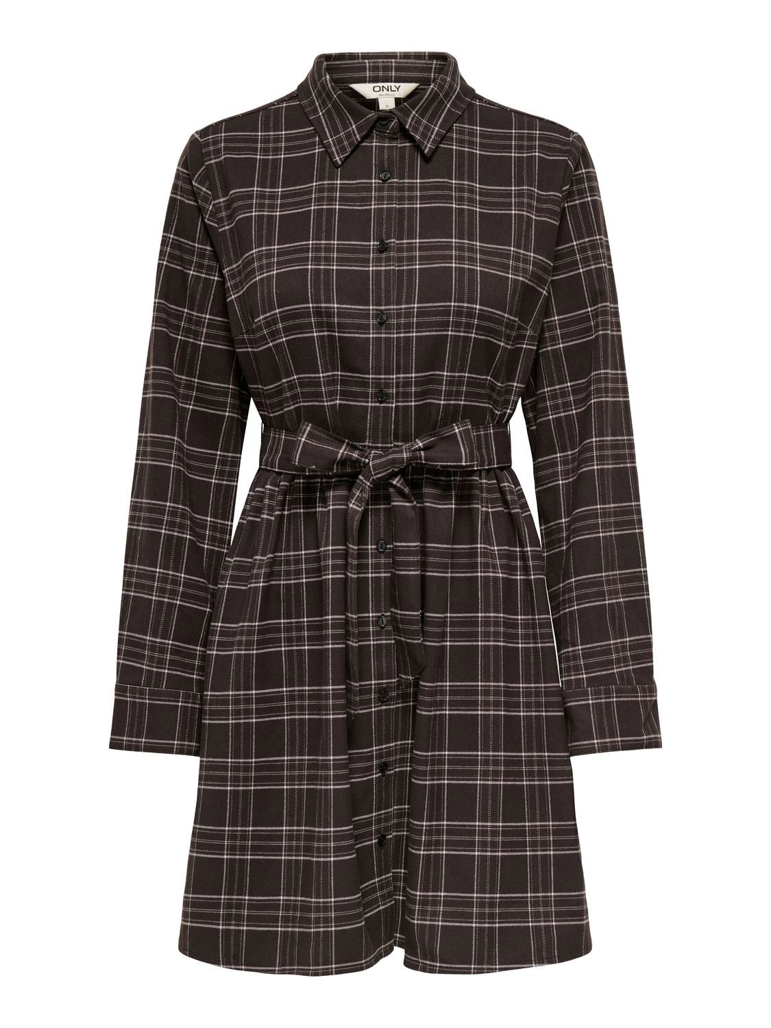 Onlwren Check Short Dress Wvn