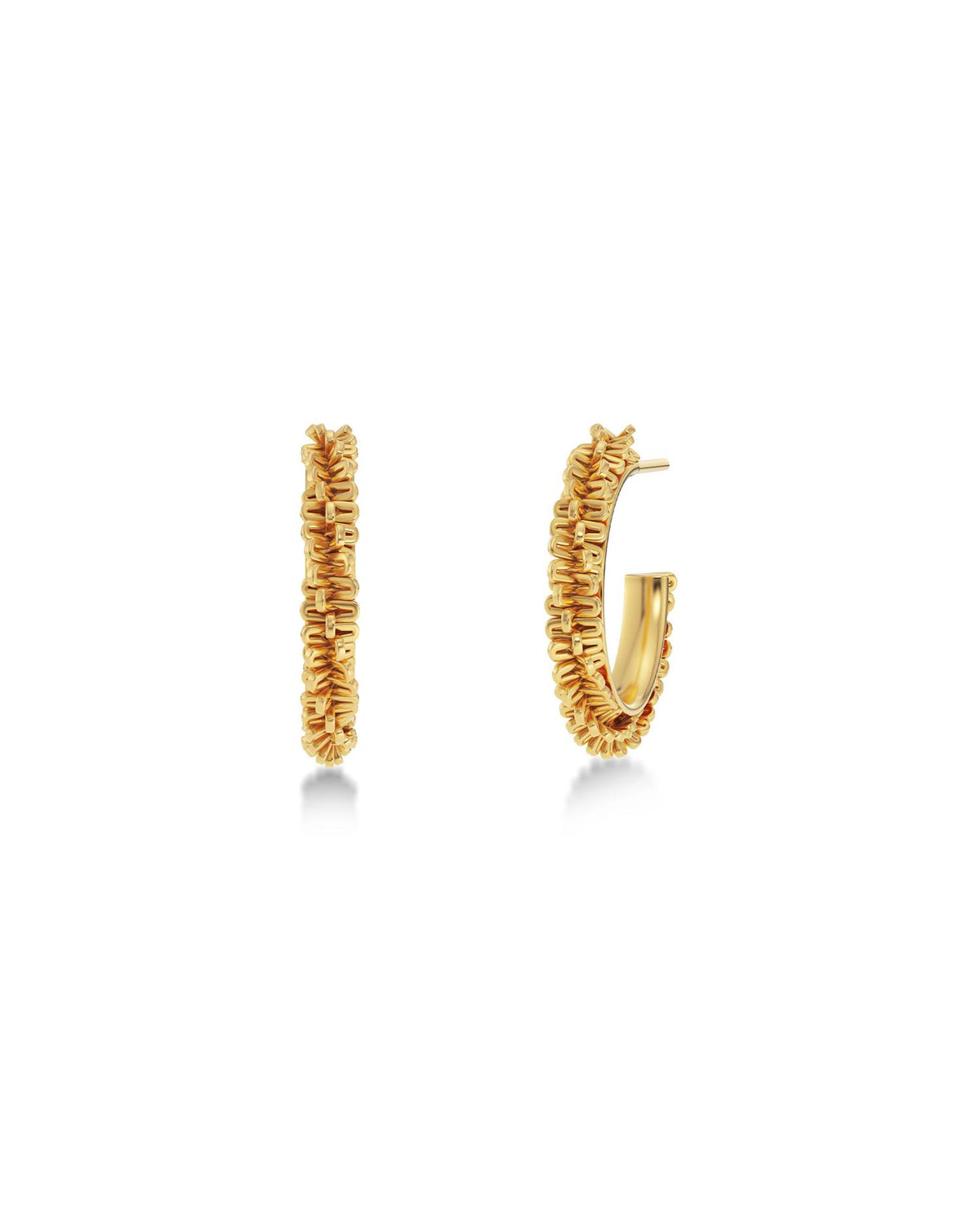 Tinsel Creoles S Gold