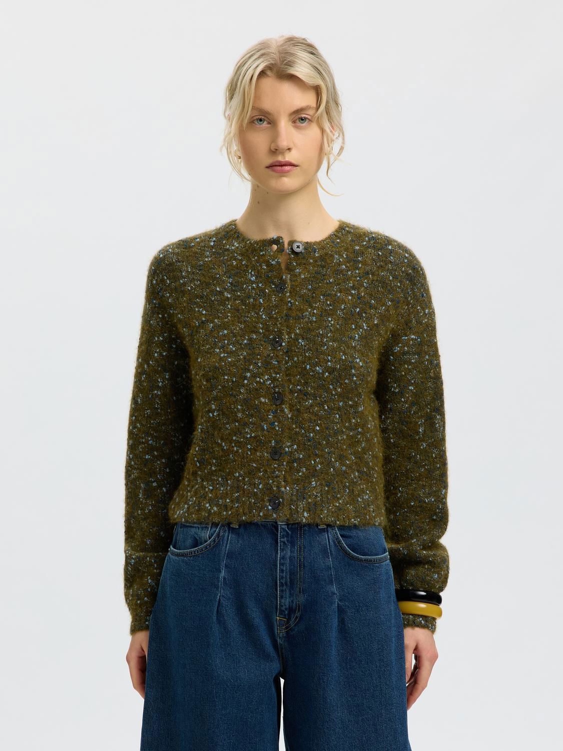 Slwkat Ls Knit Short Cardigan