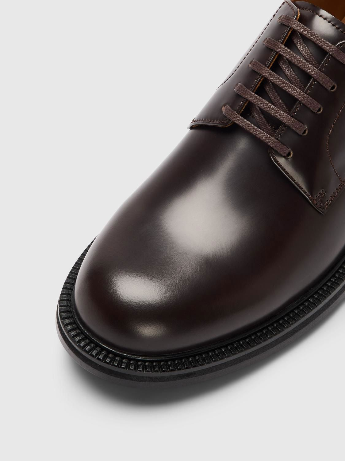 Slmbobby Leather Derby Shoe Noos