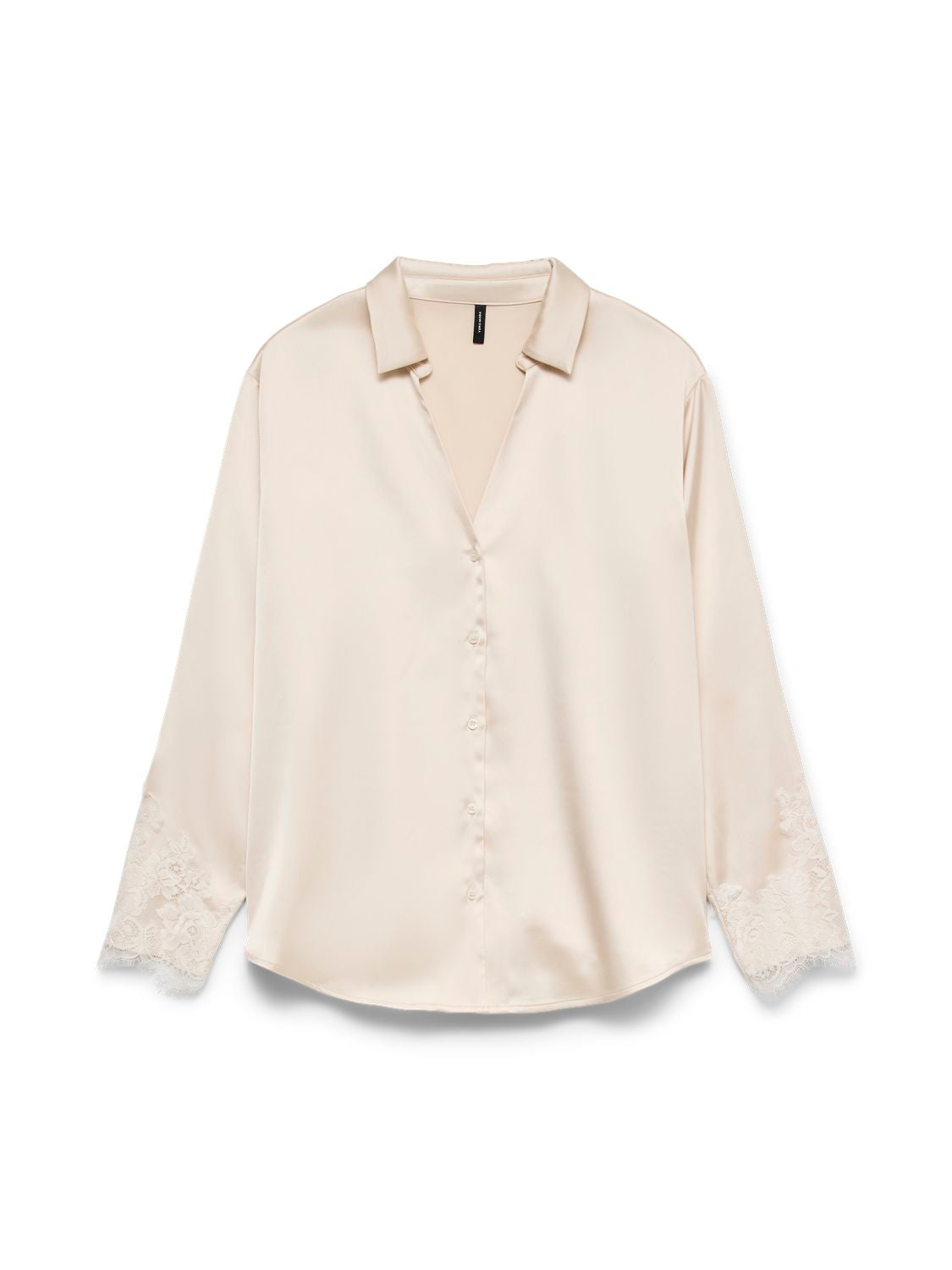 Vmrose Ls Lace Shirt Wvn