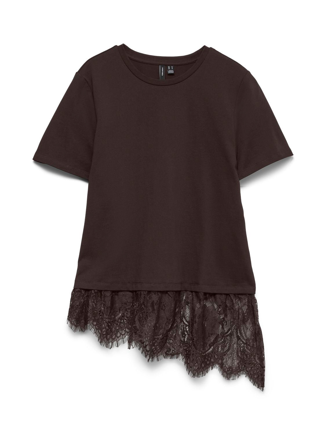 Vmbrit Ss O-Neck Lace T-Shirt Jrs