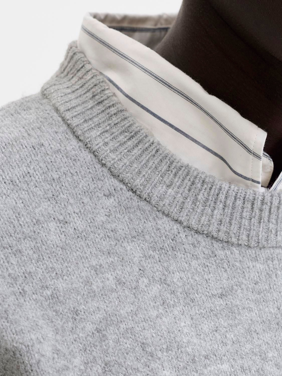 Jcolegacy Knit Jacquard Crew Neck