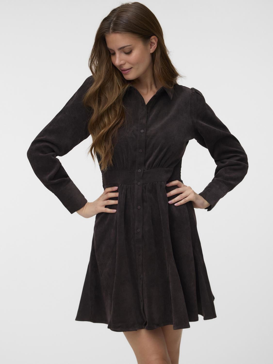 Awane Ls Short Shirt Dress