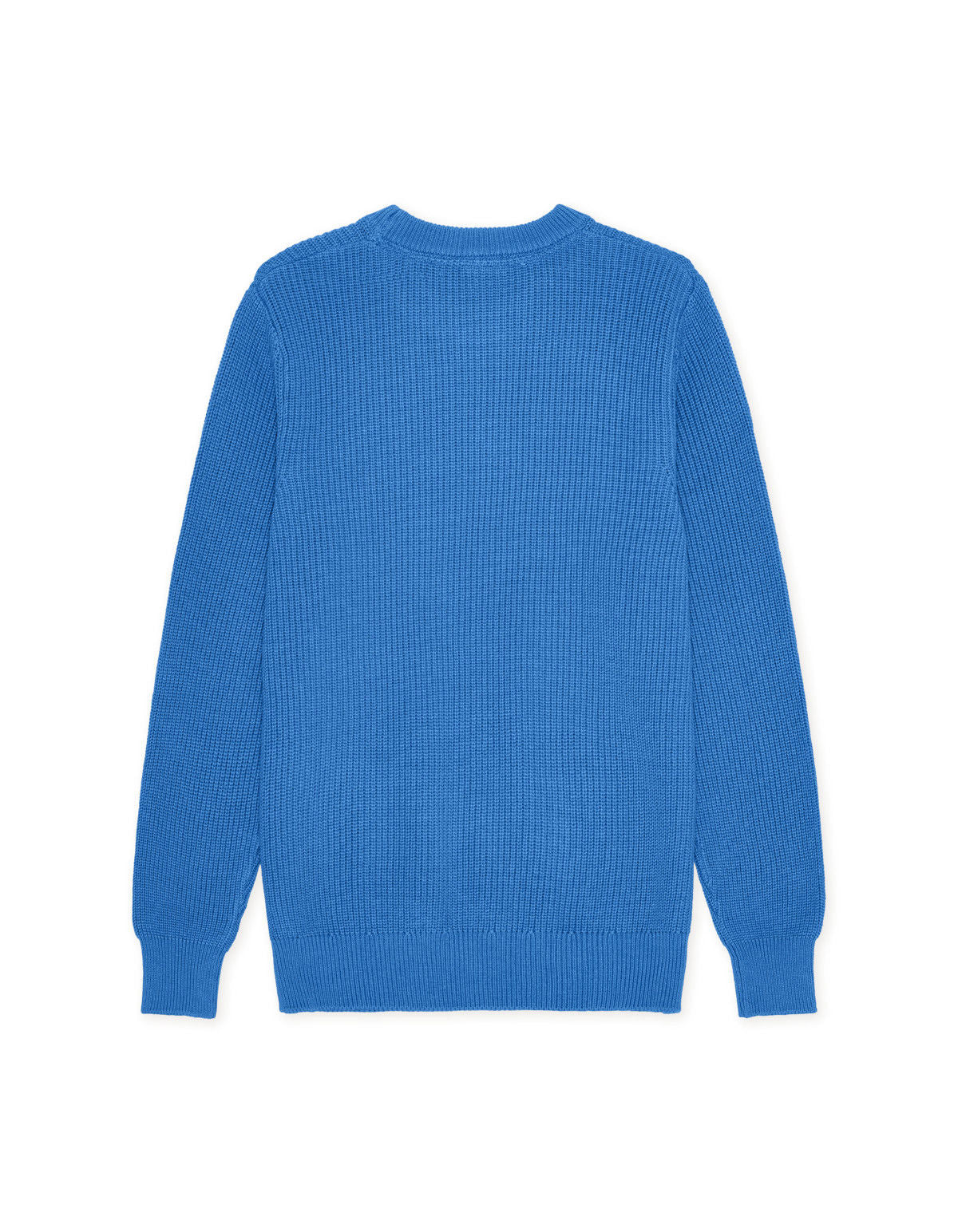 GARY RIB CREWNECK KNIT PALACE BLUE