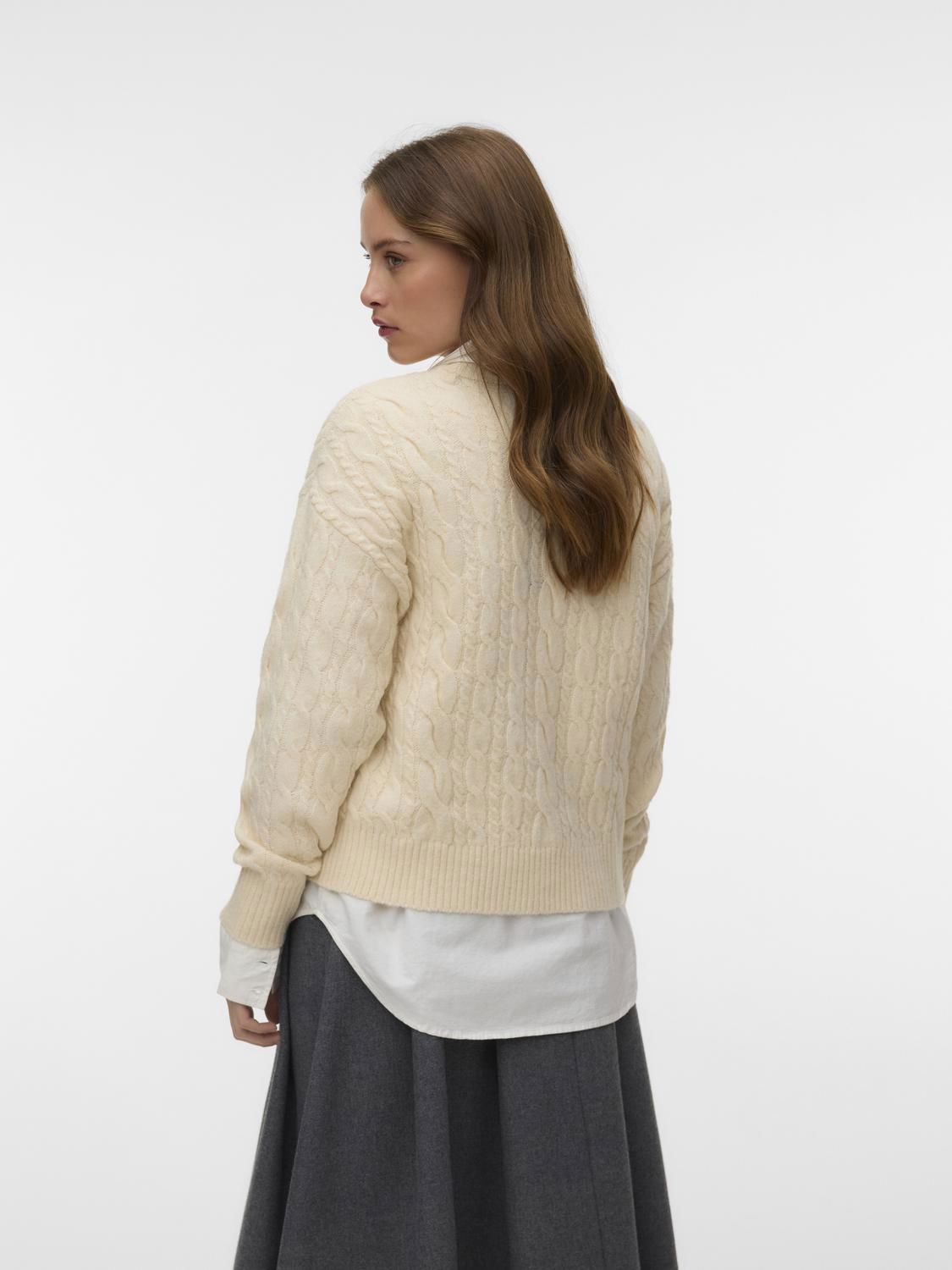 Vmsequoia Ls O-Neck Pullover Bf