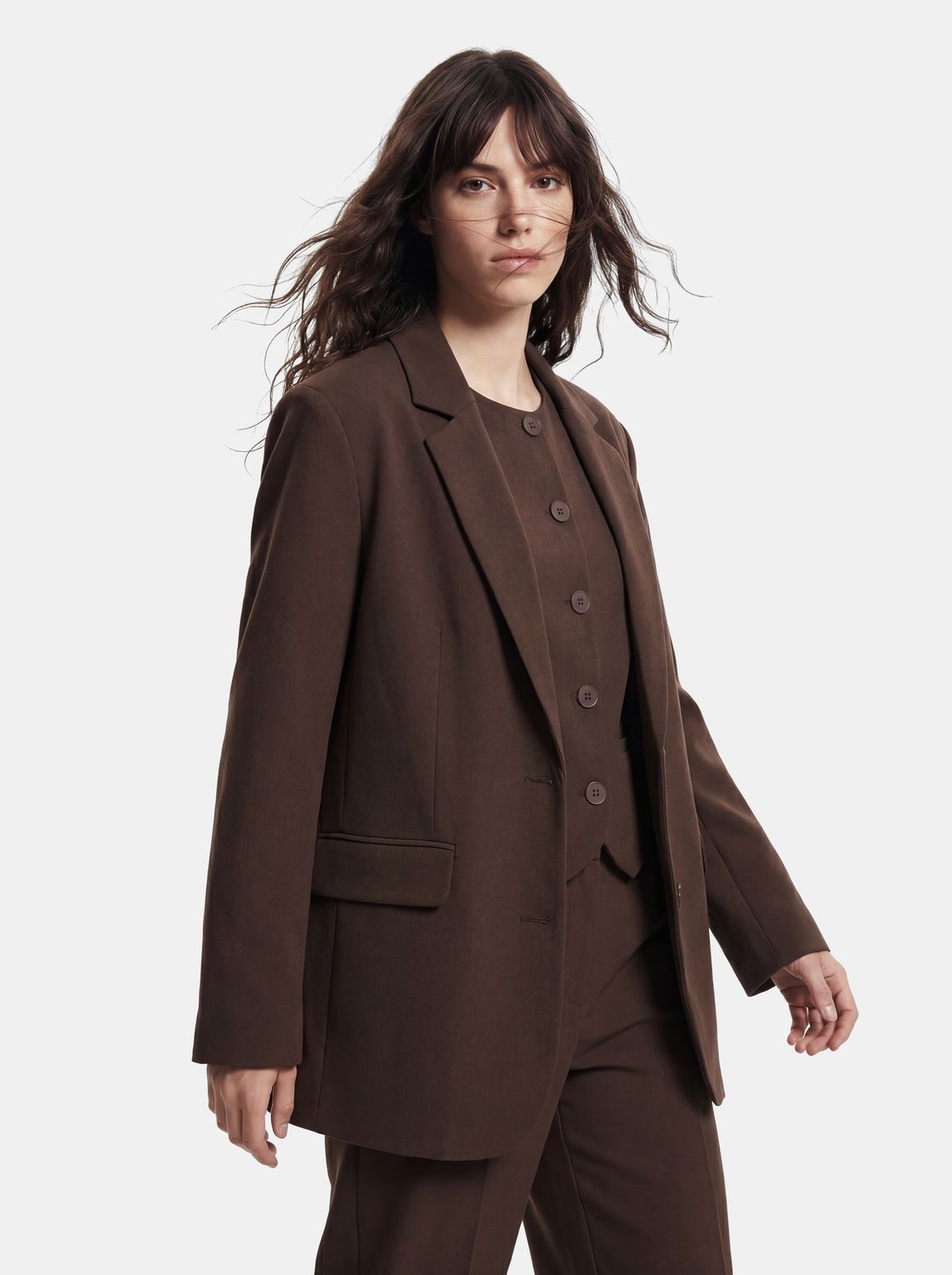 Pckamil Ls Loose Blazer Noos Bc