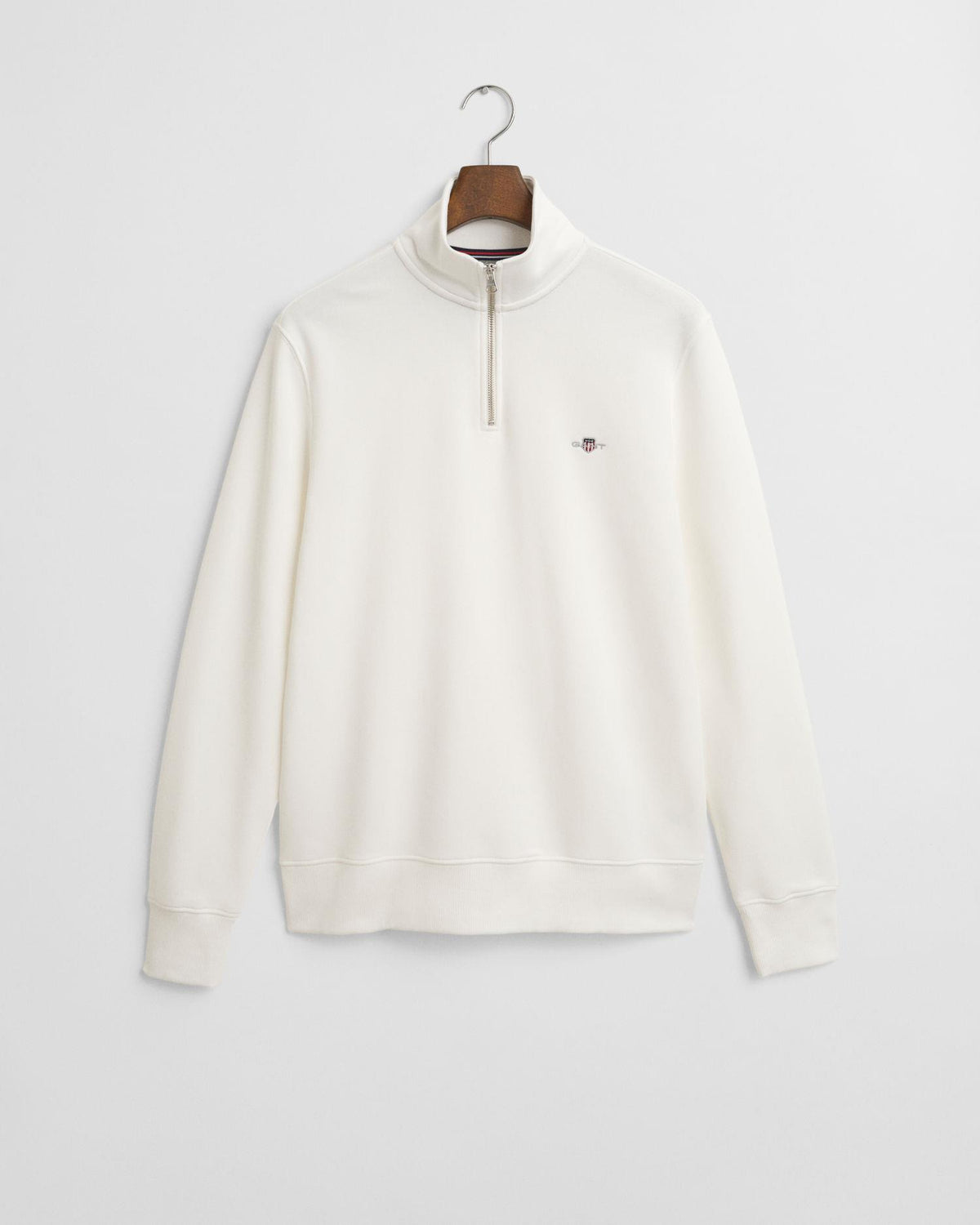 REG SHIELD HALF ZIP SWEAT EGGSHELL