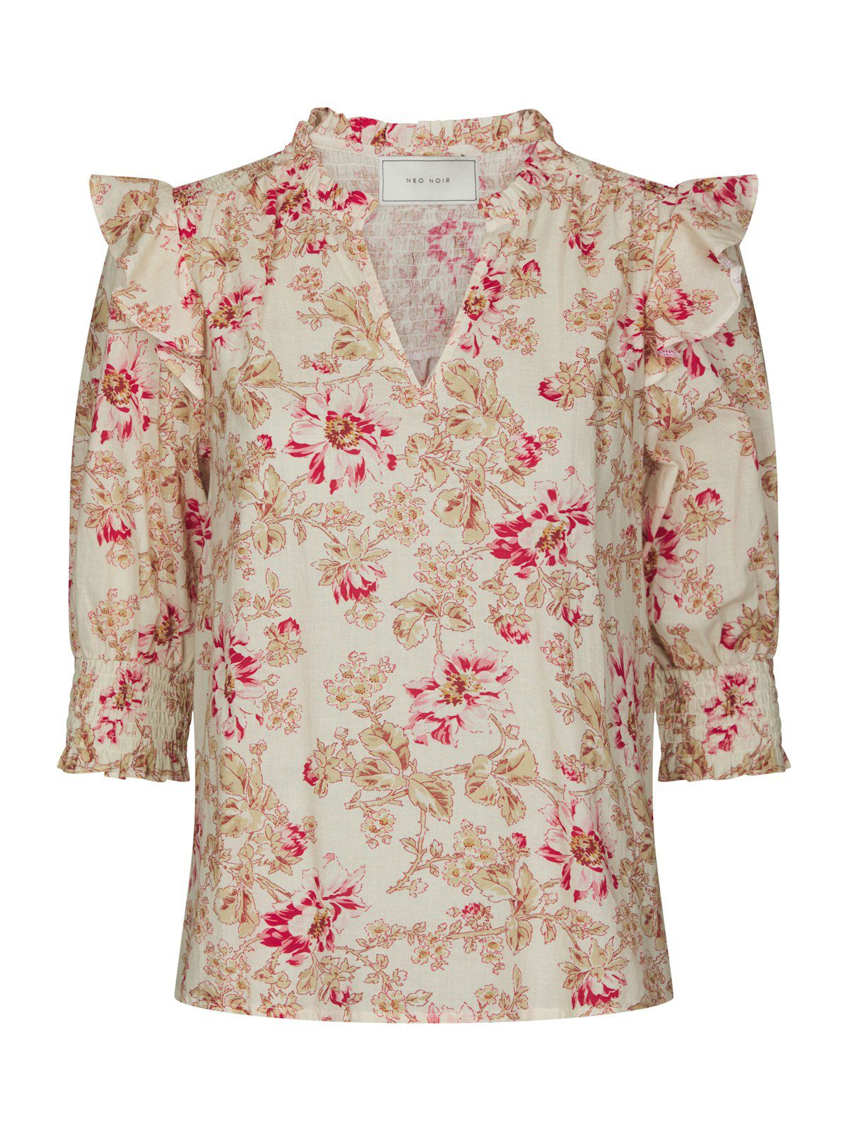 Davina Flower Rose Blouse