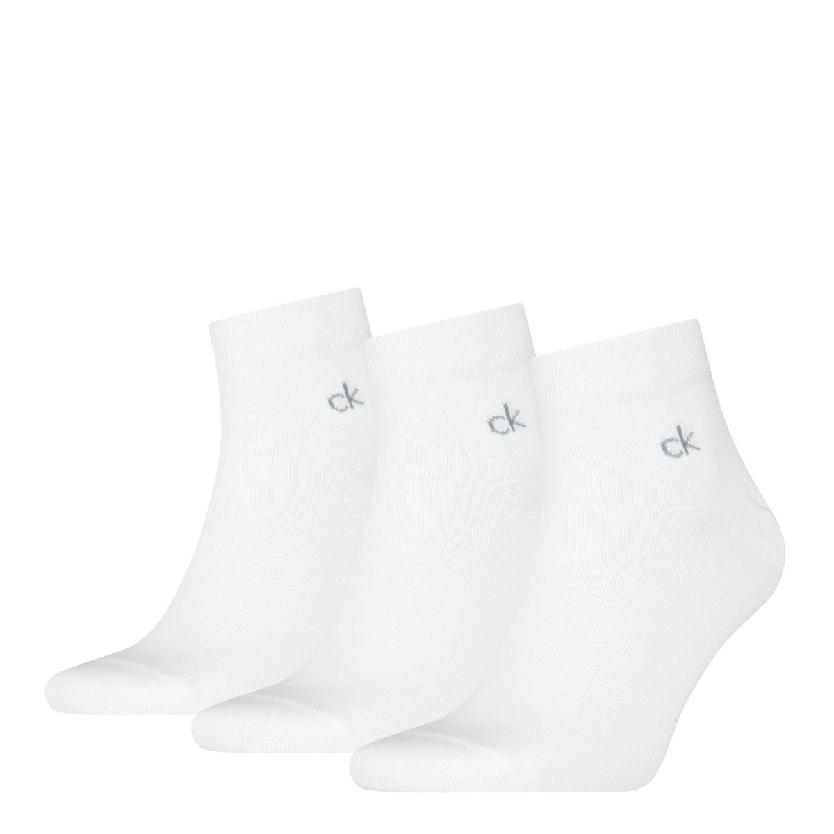 Ck  Man 3pk Quarter Sock