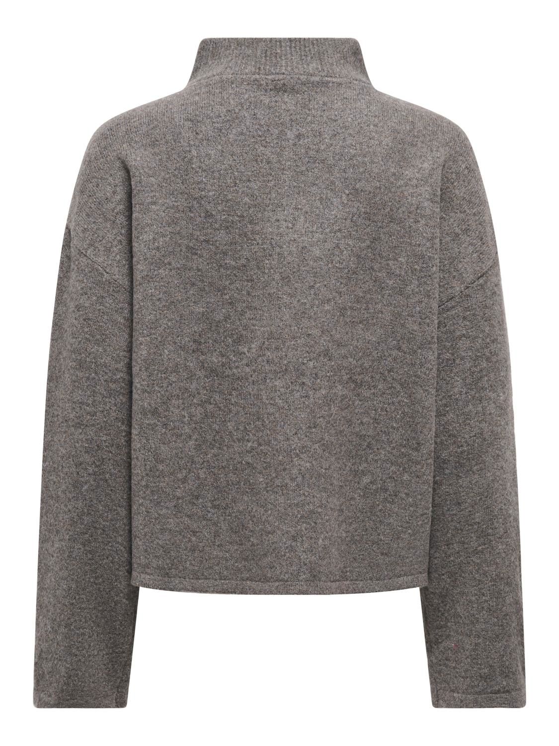 Onlclara Ls Half Zip Knt