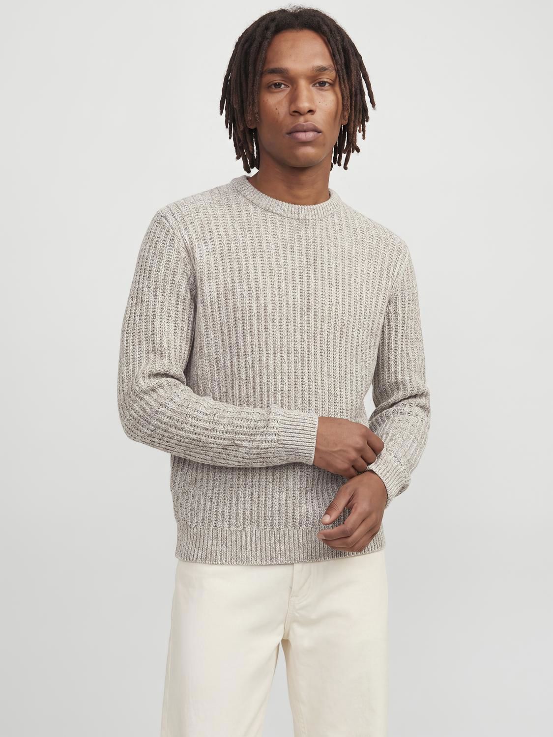 Jjjaxon Knit Crew Neck