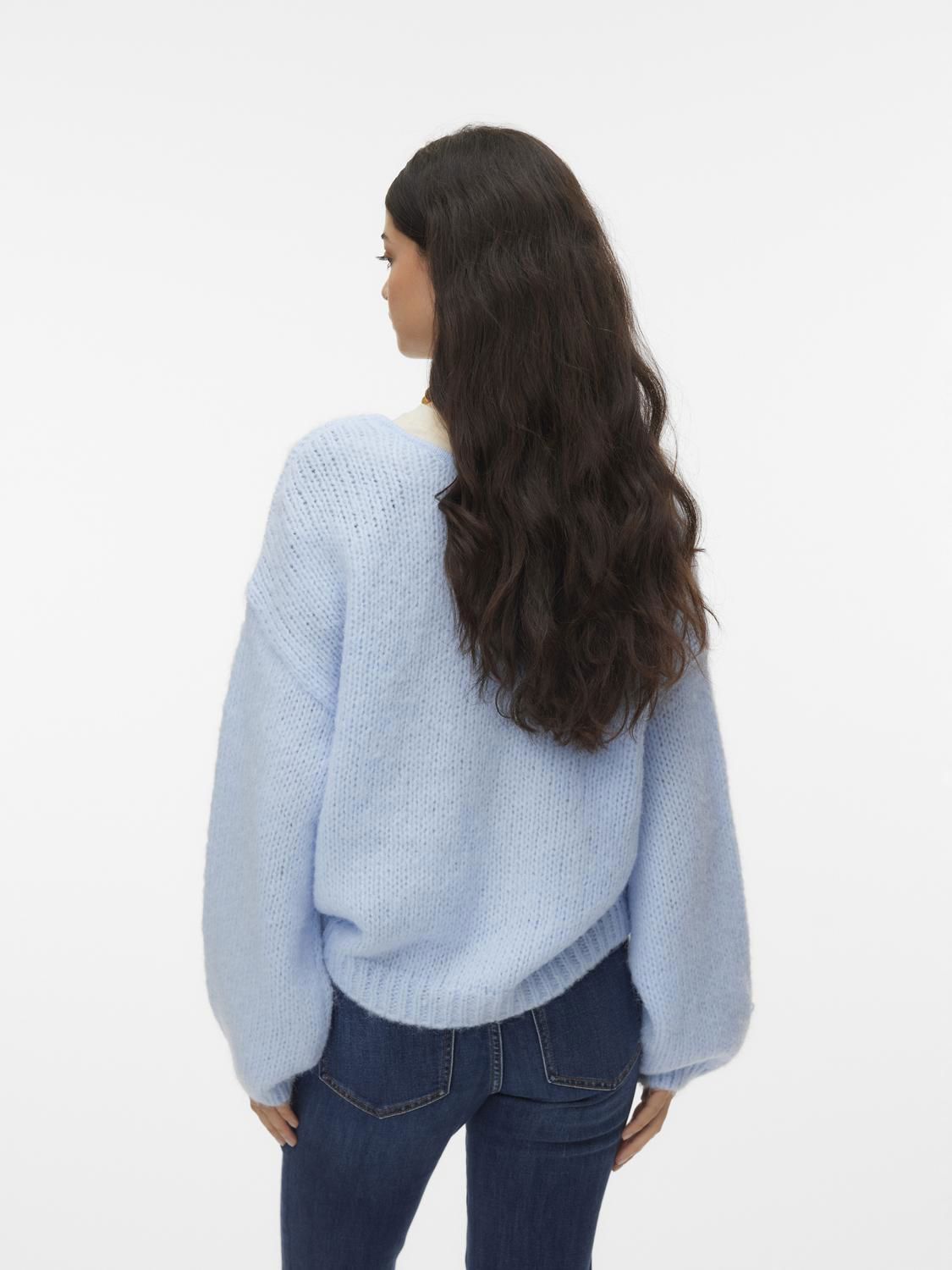 Vmmaybe Ls 2way V-Neck Pullover Noos