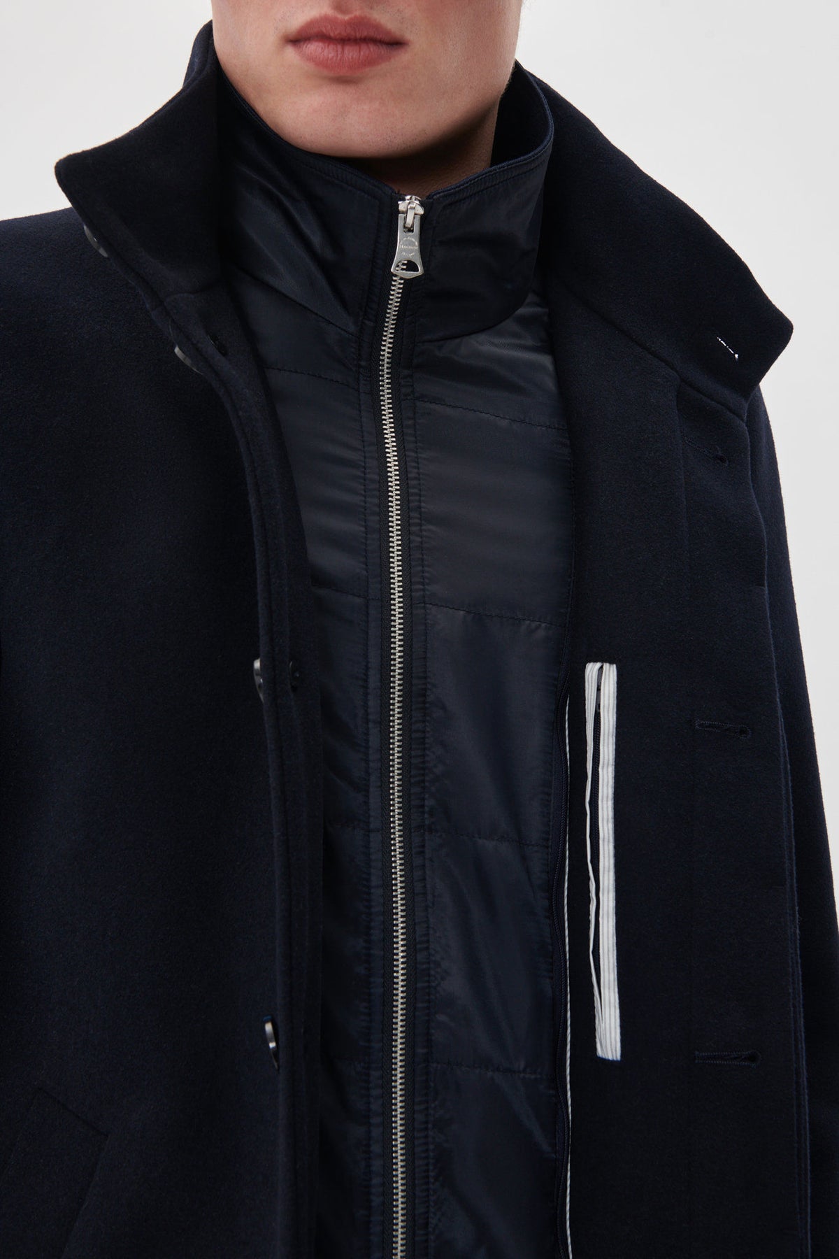 HARVEY N CLASSIC WOOL DARK NAVY